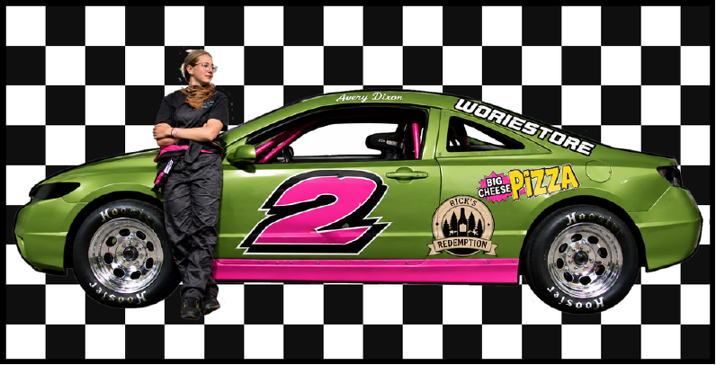Avery Dixon #2 car